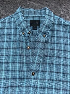 14th & Union Blue Plaid Button-Down Shirt